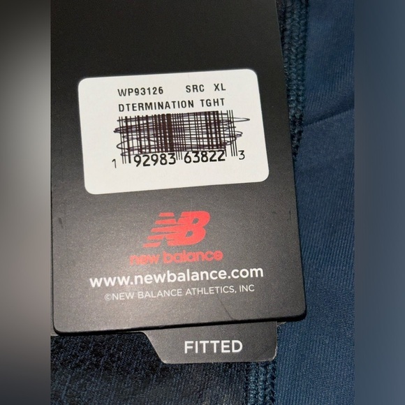 New Balance Fitted Determination Women XL Compression Tight Training Running NEW - Picture 9 of 12